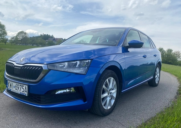 Skoda Scala cena 57500 przebieg: 146100, rok produkcji 2019 z Czarnków małe 121